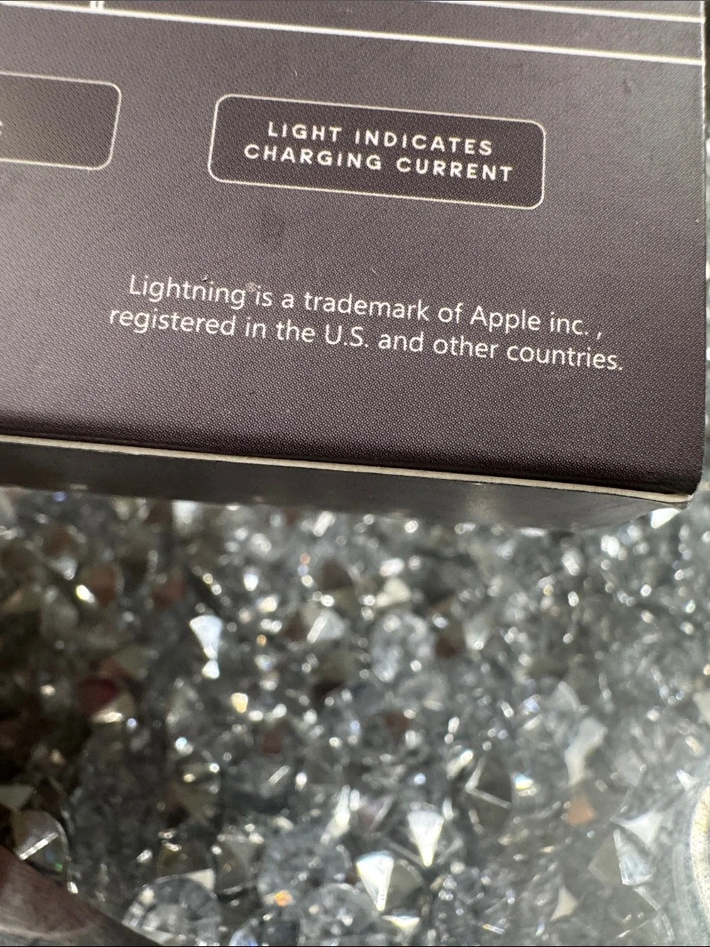 Interactive LED Charging Cable - Black